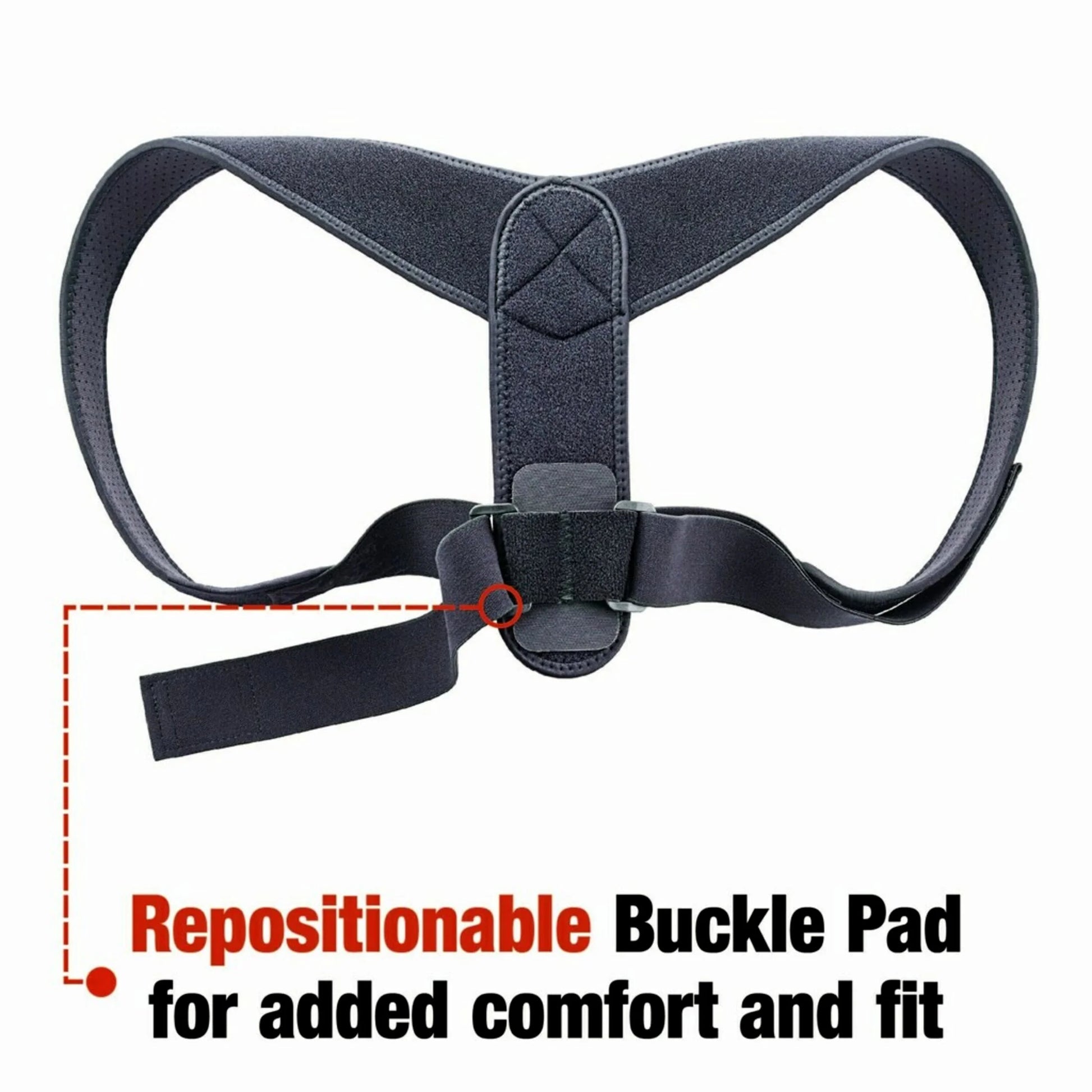 Posture Corrector, Unisex, Adjustable Brace, One Size Fits Most